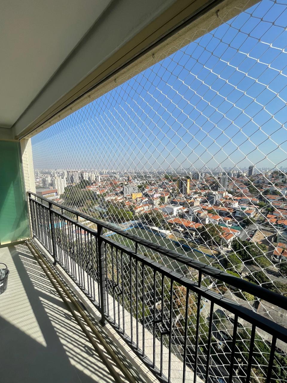 Rede de Proteção para Sacada 4,00 x 1,10m – Malha 5 cm