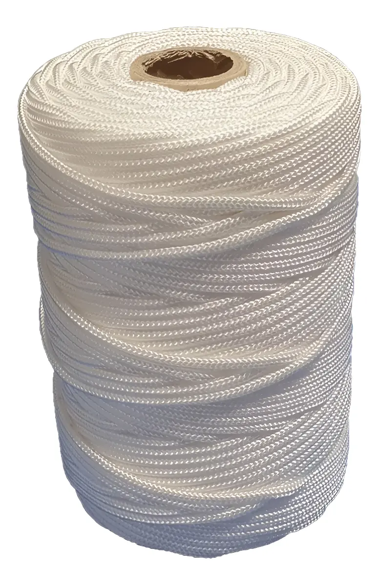 Corda Poliamida Branca 4mm – Rolo 90m