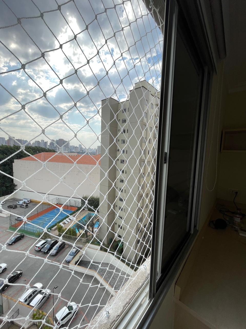 Rede de Proteção para Janela 2,00 x 1,50m – Malha 5 cm