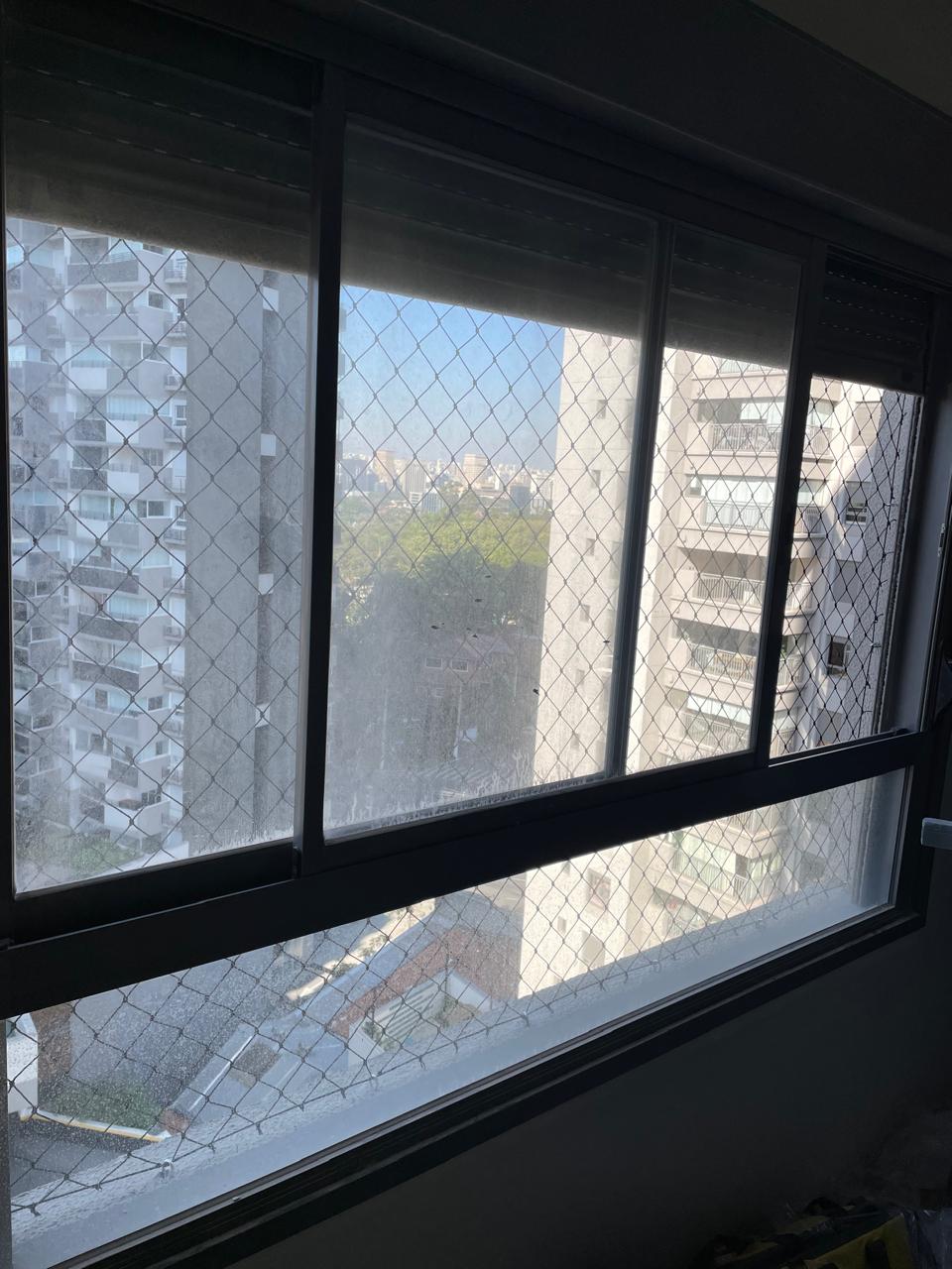 Rede de Proteção para Janela de Banheiro – Malha 3 cm