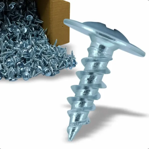 Pacote com 100 Parafusos Flangeados 4,2 x 13mm – Zincado